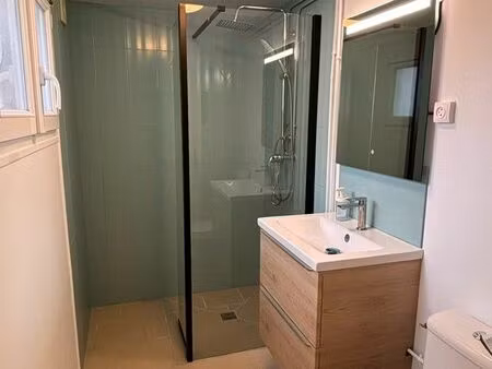 ? appartement - grand studio 29 m² rénové – centre gisors - jardin