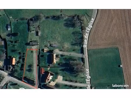 terrain 1200m2 libre construction + bâtiment - bourg achard 5min