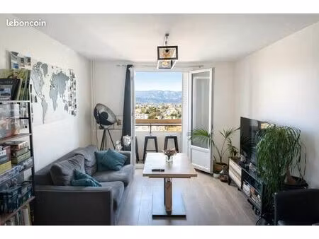 t3 rénové 61 m² avec vue sans vis-à-vis – balcons est/ouest – valence grand charran