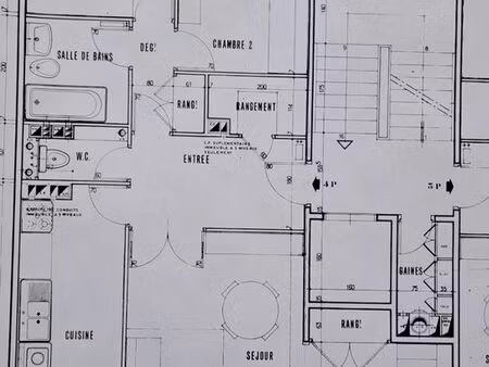 appartement de type 4