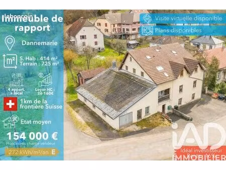 immeuble 414 m² dannemarie