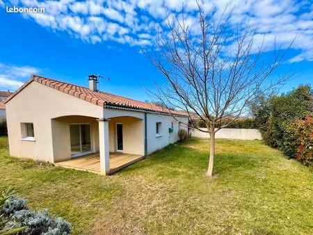 maison montoison 95m2  plein pied  terrain 600m2