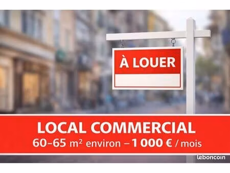 local commercial 65 m2