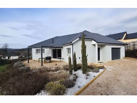 maison contemporaine - garage - pergola climatique