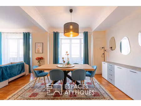 duplex  terrasse et jardin en plein coeur de ville