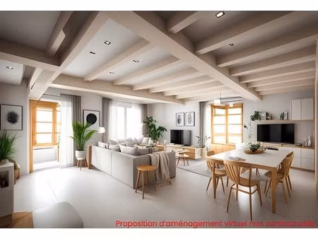 69270 - valsonne - maison familial - 6 chambres - terrain - annexe - potentiel d'aménageme