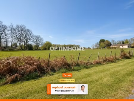 terrain à vendre de 1 000 00 m² saint amand magnazeix (87)