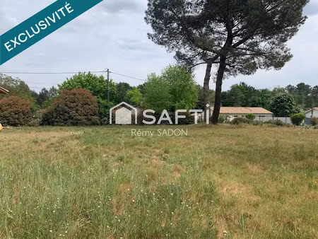 vente terrain à batir 776 m² à avensan (33480)  120 000 €
