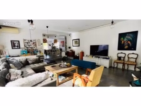 maison 220m2 loi carrez (280 m2 habitables)  6 chambres et piscine