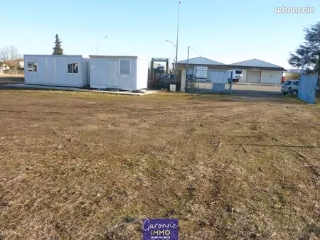 terrain 1000 m² tonneins