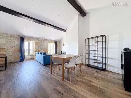 appartement t2 meublé - blaye centre