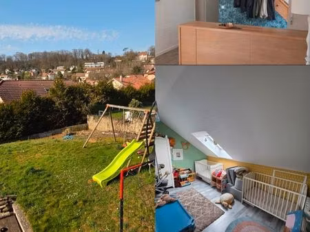 maison 3 chambres + bureau 120m2 jardin