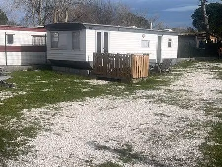 location mobil-home sur terrain privé