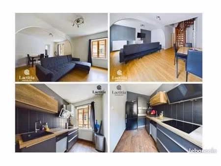 appartement f4 duplex 87m2 loyer charges comprises