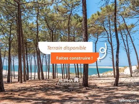 terrain 536 m² gujan mestras