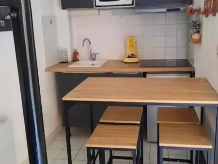 studio 100m plage richelieu avec piscine