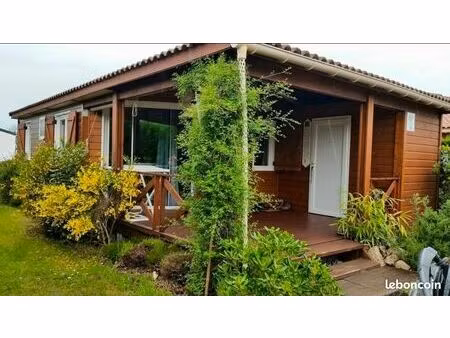 chalet dans un camping