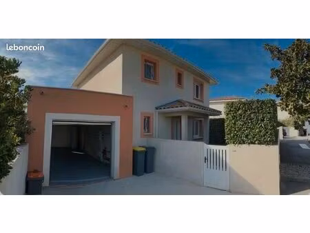 maison non mitoyenne 100m2; jardin & garage