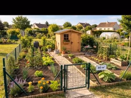 location emplacement jardin potager neuf
