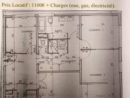 appartement type t5 117 m²