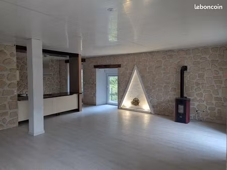 appartement 150m2 + garage 20m2 + terrain