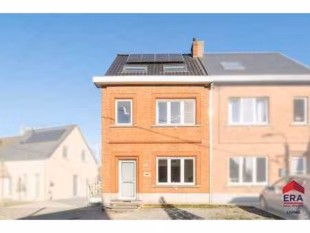 maison prête à emménager avec 3 ch. et jardin à oordegem