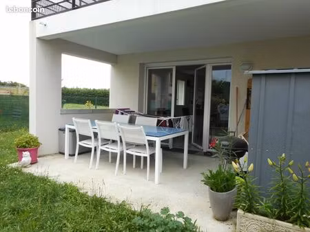 à vendre : appartement t3  62 m² avec jardin et terrasse à aucamville (31)