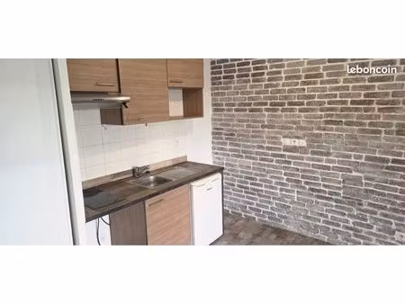 superbe t2 rénové : terrasse  charme et confort