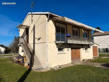 maison 4 pièces 67m²+ sous-sol complet + garage