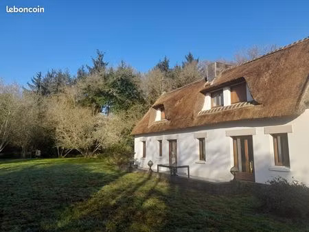 tréméven (5 min de quimperlé) - chaumière de 152 m² dans forêt privative  sans vis-à-vis