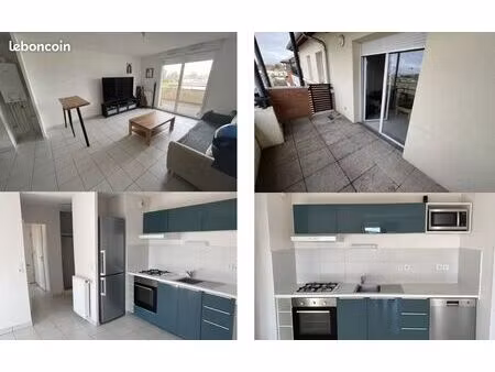 appartement 3 pièces - balcon - cellier