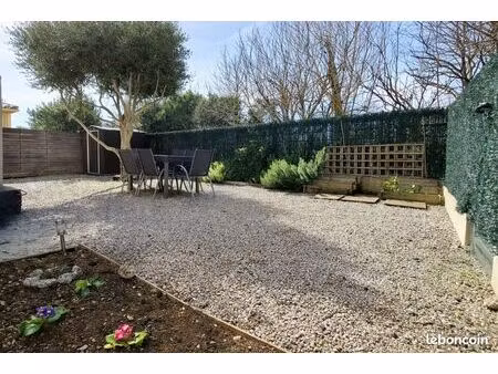 t3 rez-de-jardin – 100 m² extérieur – 2 parkings – balaruc-le-vieux
