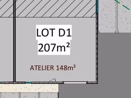 bureaux 207 m² fitilieu