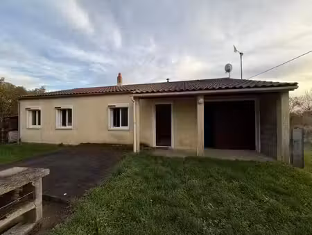 vente maison 4 pièces 93.04 m² à asnières-la-giraud (17400)  128 400 €
