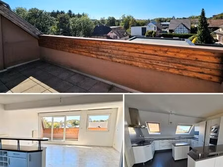 appartement 100 m2 - sierentz centre