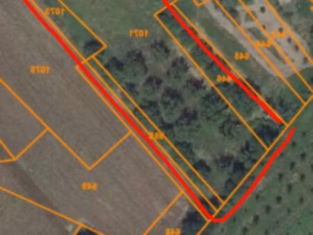 terrain de jardinage/noyerai en ab