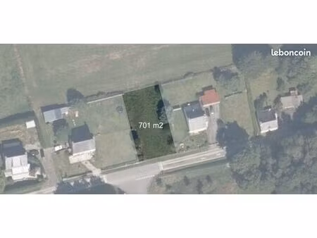 terrain constructible à vendre