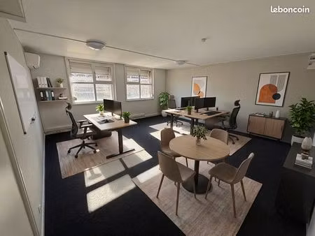 bureau à louer villeneuve d'ascq face à v2