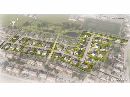 terrain 462 m² saint lye la foret