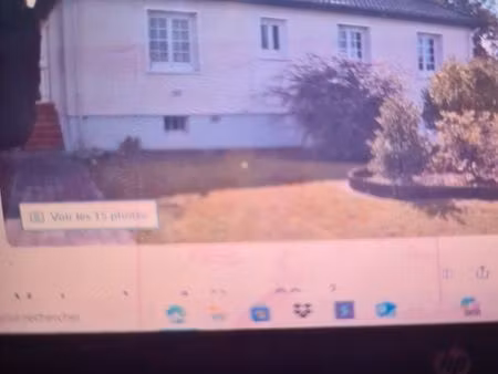 a saisir à gace pavillon plain pied 3 chambres sous-sol béton