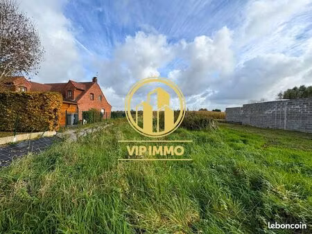 terrain 830 m² wervicq-sud