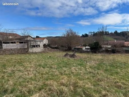 terrain 842 m² monistrol sur loire