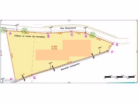 vergezac vends terrain