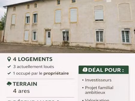 immeuble fort potentiel