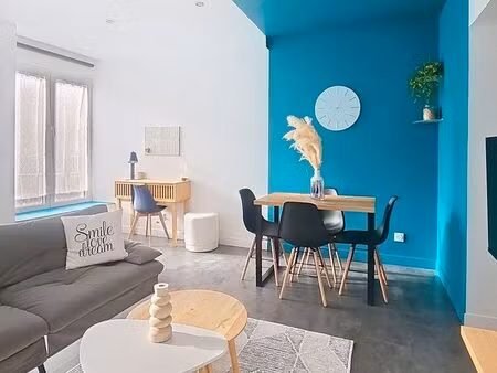 f2 meublé haut de gamme- grande terrasse- proche artem  thermal  intensités  gare