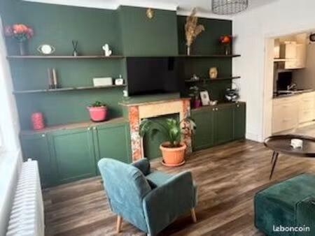 maison individuelle 110 m² + dépendance – jardin 600 m² – 200 000