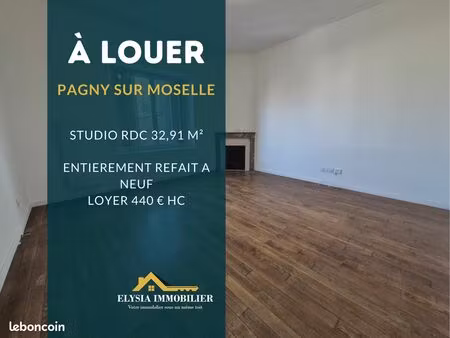 studio 1 pièce 33 m²