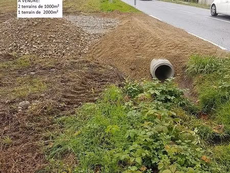 terrain à bâtir à salles adour
