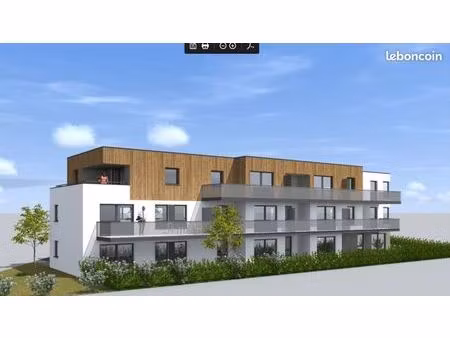 appartement 3 pièces 64 m²