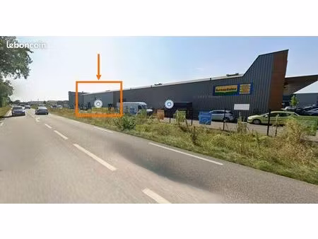 hall commercial 553 70 m² - zc de schweighouse sur moder - rare - emplacement exceptionnel